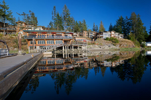 Homes for sale at Painted Boat Resort Spa and Marina at Pender Harbour on BC's Sunshine Coast